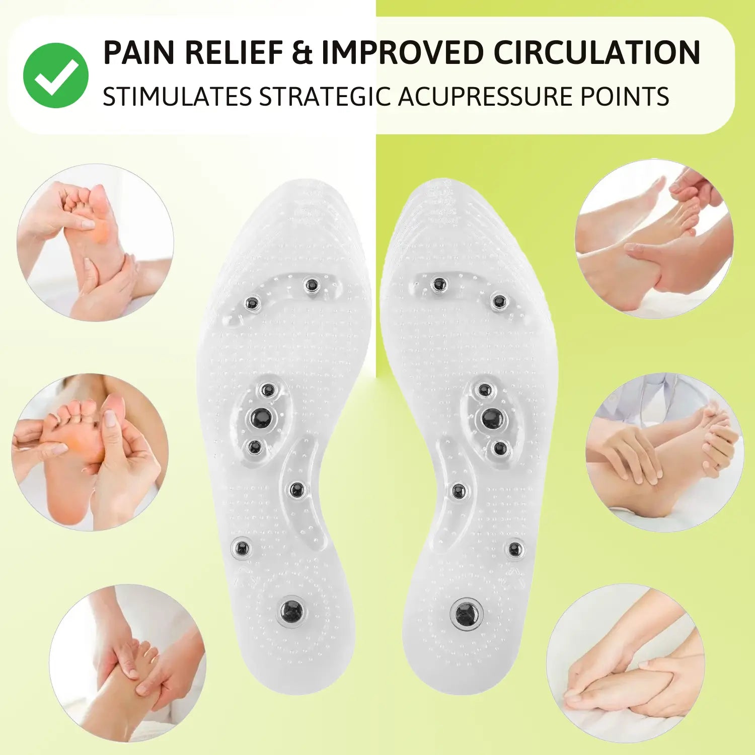 Purestep Relax - Magnetic Reflexology Insoles