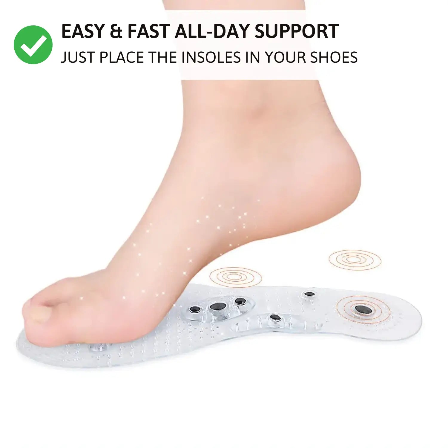 Purestep Relax - Magnetic Reflexology Insoles